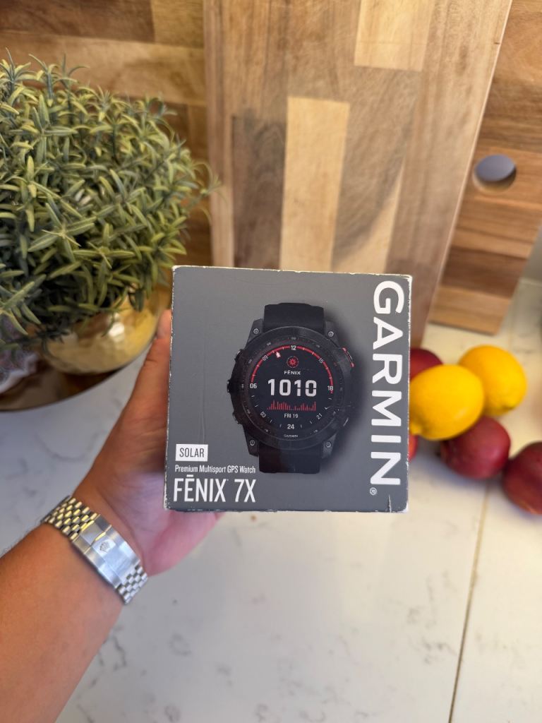 Garmin Fenix 7X Sapphire Solar 51mm GPS Smartwatch Black