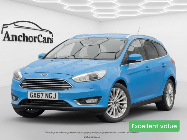 2018 Ford Focus 1.5T EcoBoost Titanium X Estate 5dr Petrol Manual Euro 6 (s/s) (182 ps) Estate Pe...