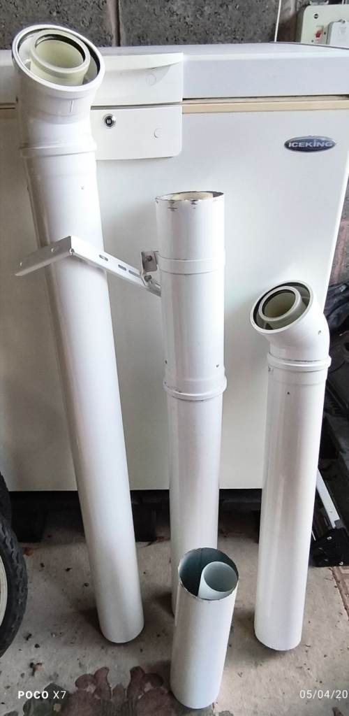 Worcester boiler Flue Extension and elbow
