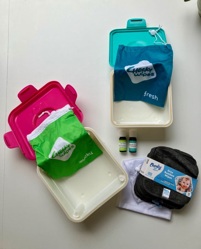 Brand new reusable wet wipes kit
