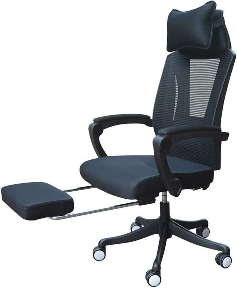 NEW ERGONOMIC Office Chair Height Adjustable Desk Chairs Armchair with Footrest Recliners