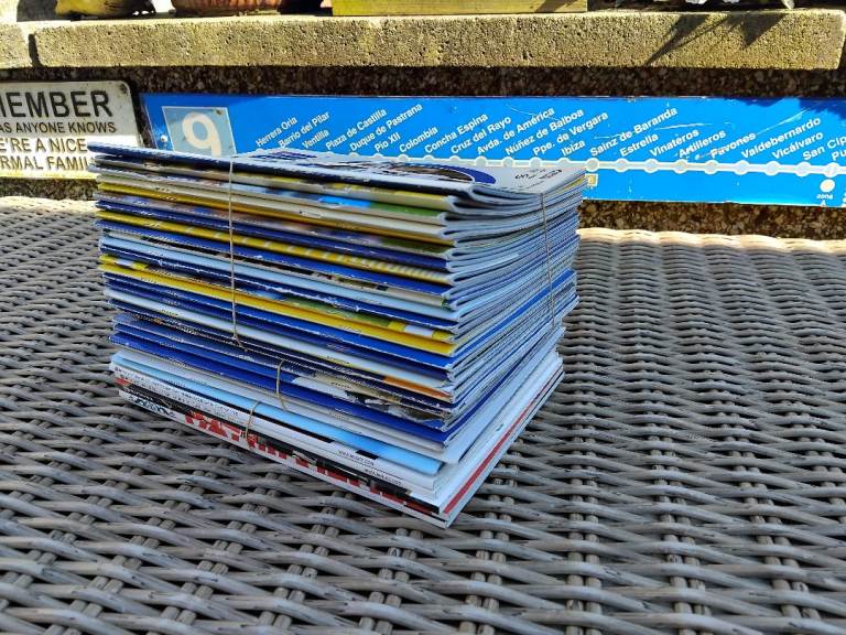 JOB LOT OF EVERTON H & AWAY PROGS COVERING SEASONS FROM 1996 to 2026 - TOTAL 48