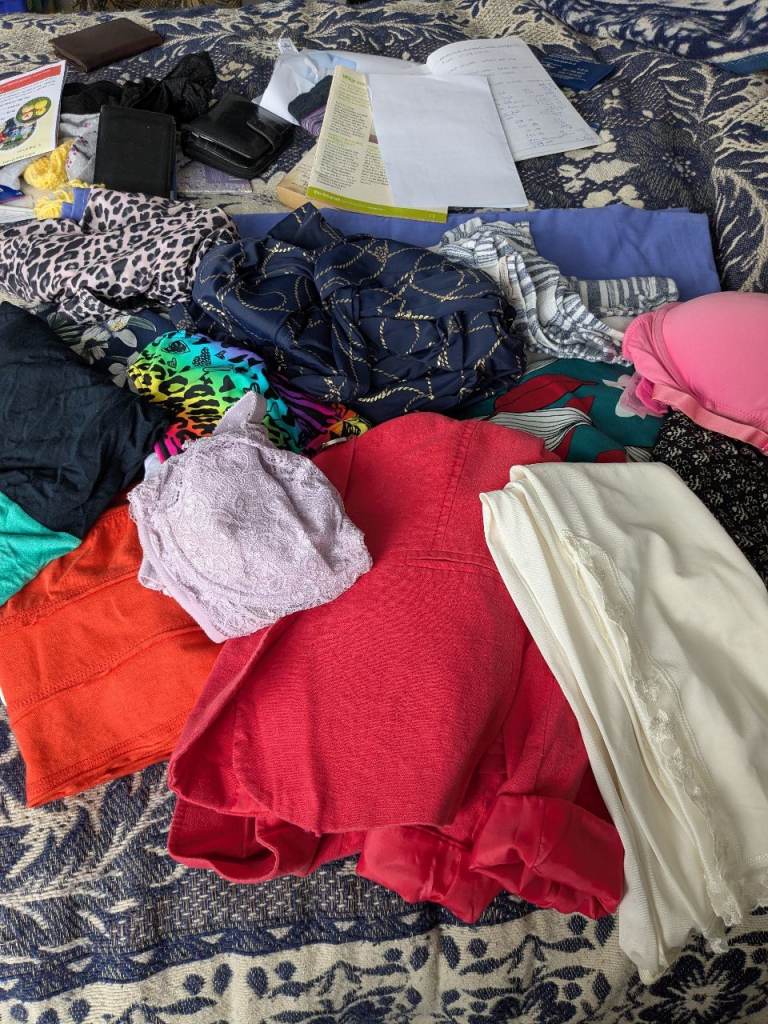 Large Bundle of Women's Clothing – Various Styles, Good Condition