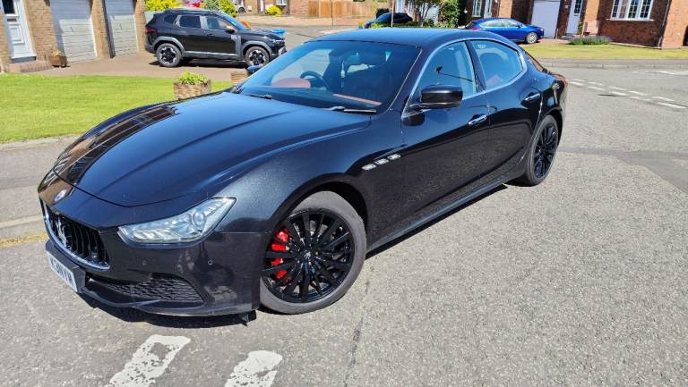Maserati Ghibli 3.0D V6, Auto, 65 Reg, Metallic Black, 56000 miles, Lovely Condition