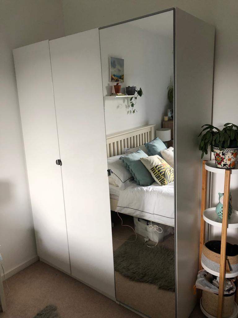 Ikea Vikedal wardrobe 2 piece 