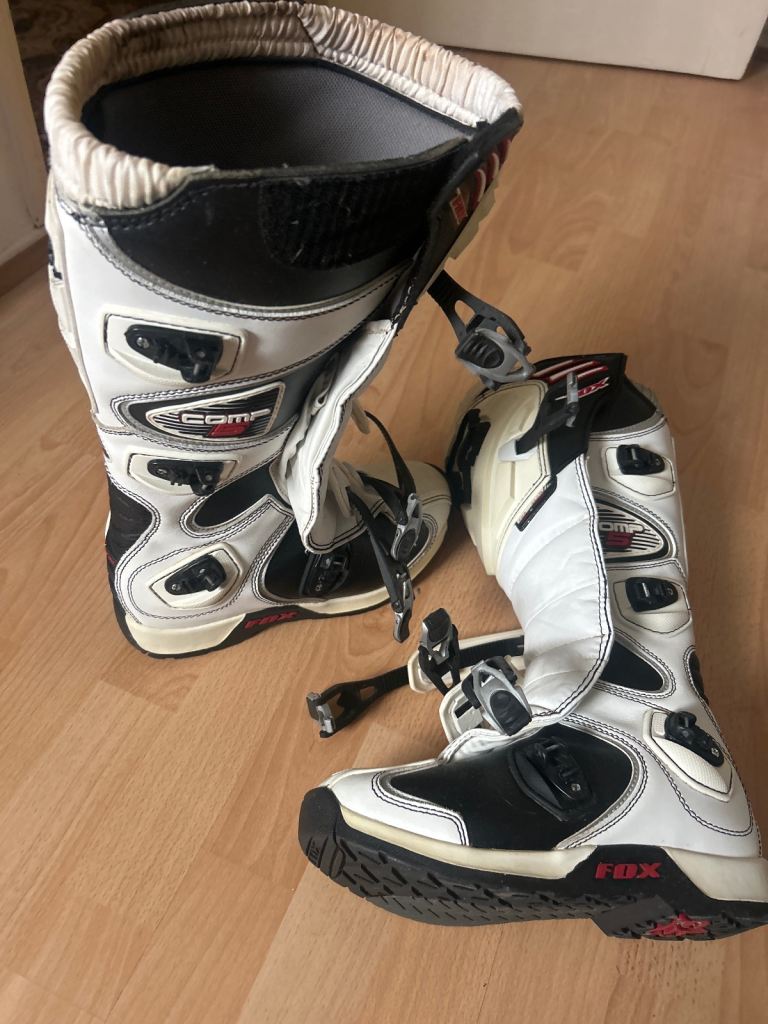 Fox comp 5 motocross boots size 6