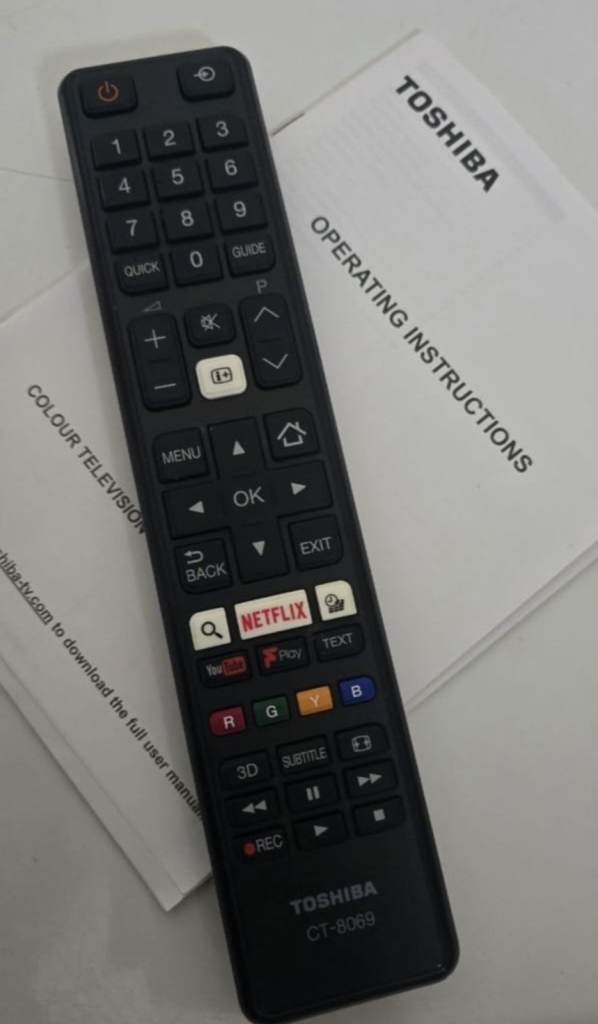 Toshiba Smart TV with Remote 