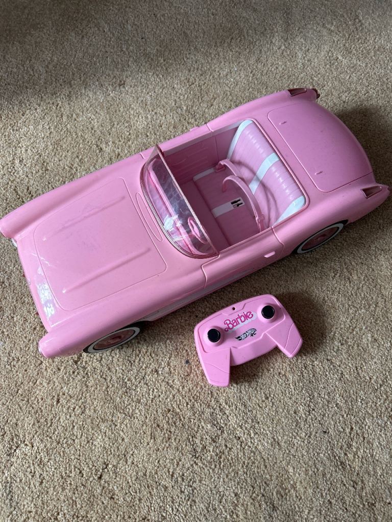 Barbie remote control car