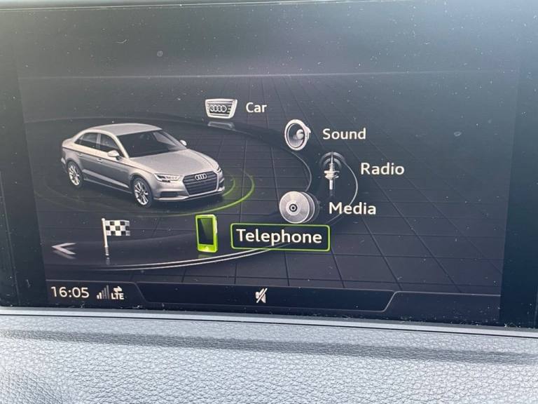 2018 68 AUDI A3 1.5 TFSI COD 35 SPORT SALOON 4DR PETROL MANUAL EURO 6 (S/S) 