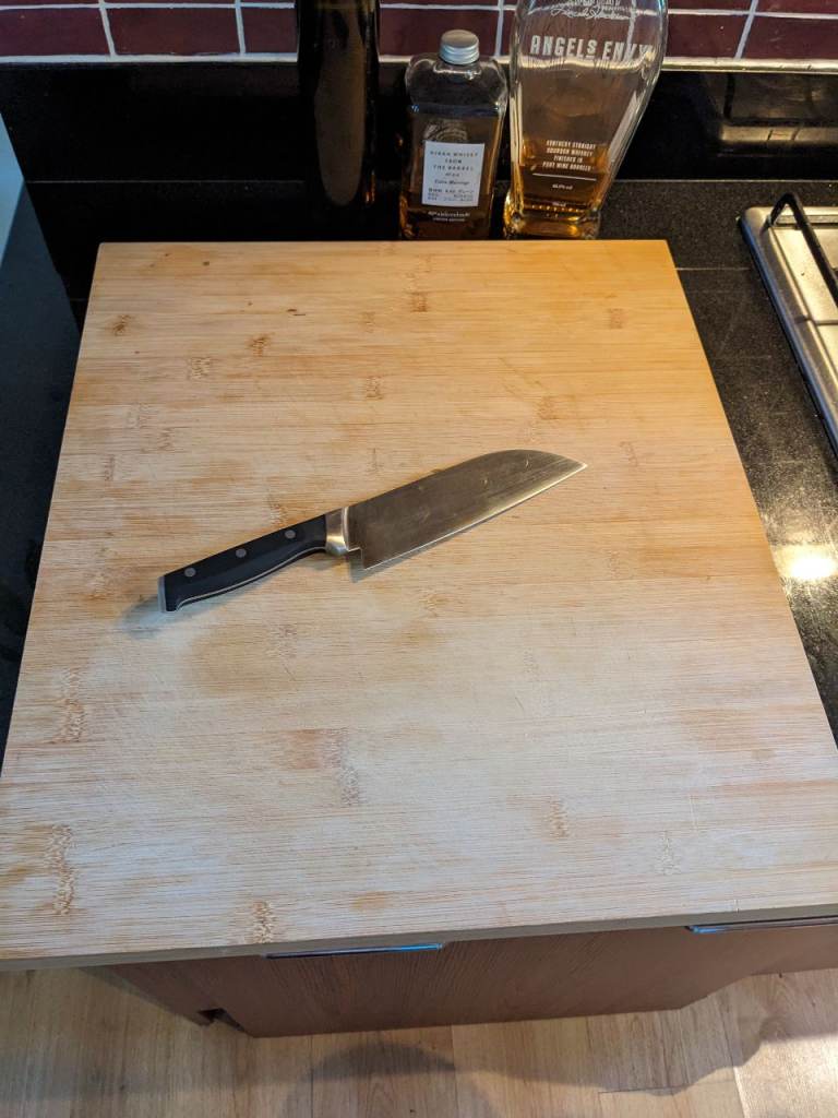 IKEA bamboo chopping board 53x46cm