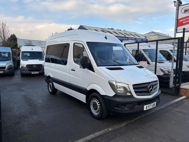 2017 Mercedes-Benz Sprinter 2.1 314 CDI BlueEfficiency TL9 Tourer Double Cab 5dr Diesel G-Tronic ...