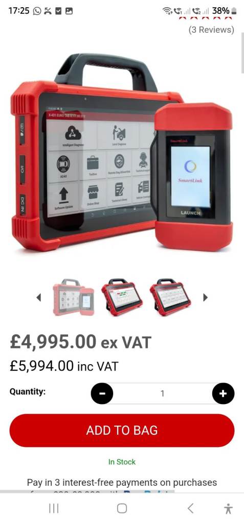 Launch euro x431 tab111 uk registered updates just expired 