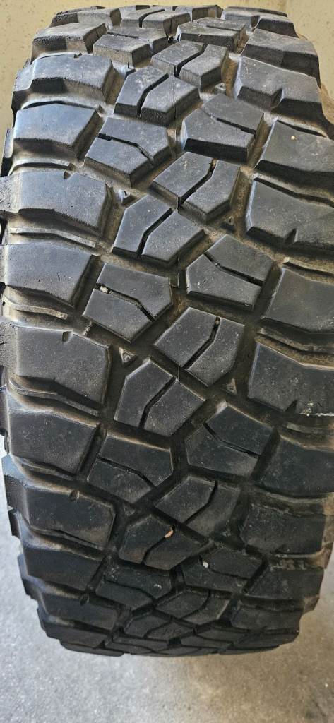 BFGoodrich mud terrain tyres set of 4