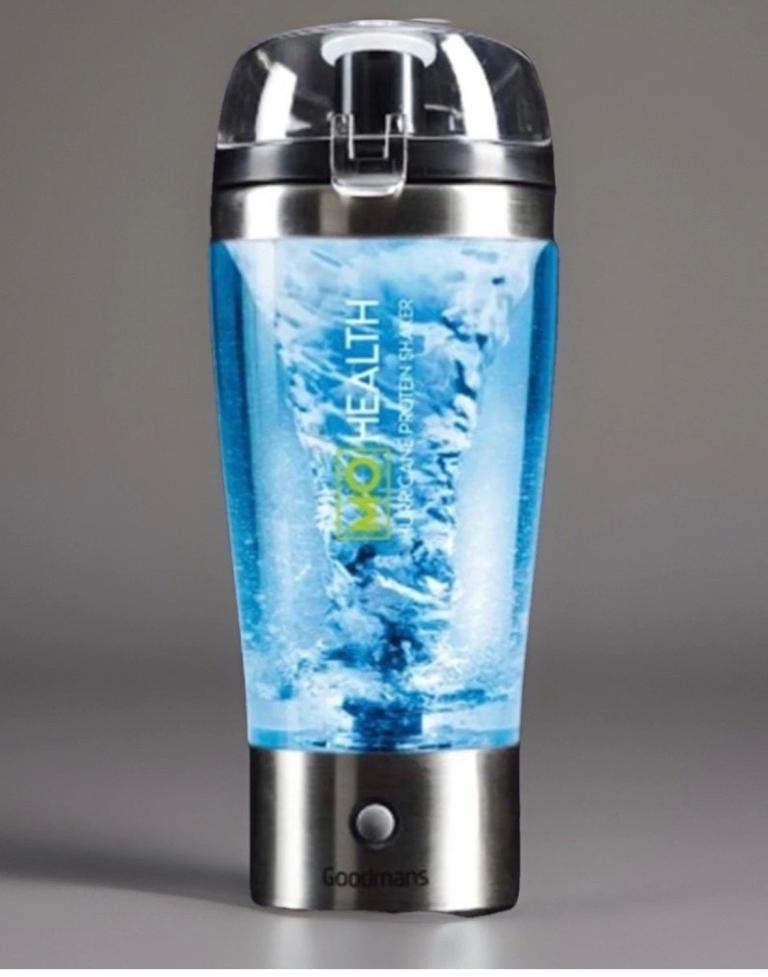NEW | 450ml Mo Farah Health Protein Shaker / Blender | Battery