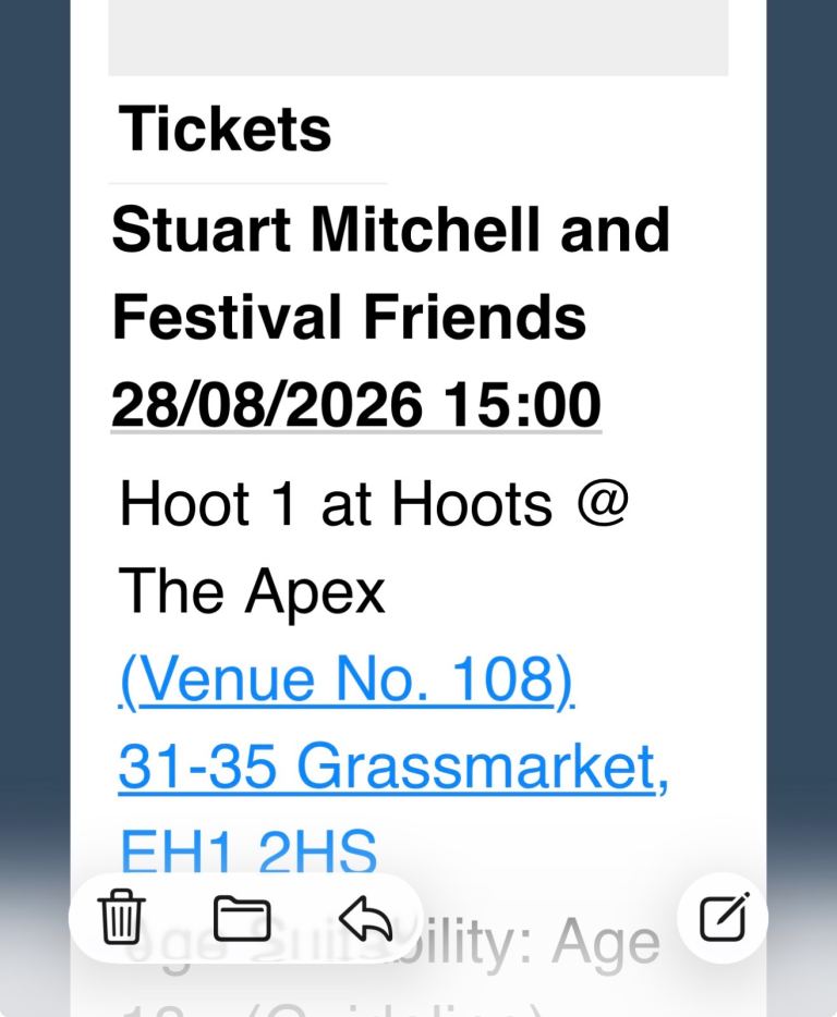 Stuart Mitchell tickets 