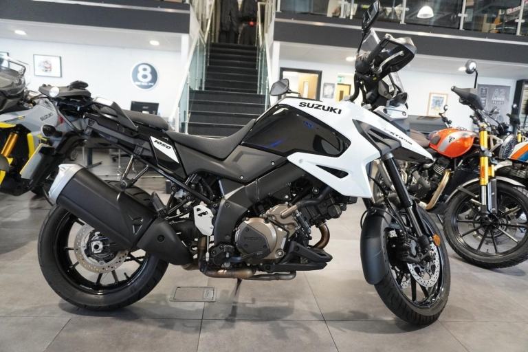Suzuki V-Strom 1050, 2021, White with just 2213miles