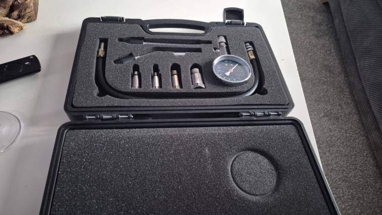 Blue driver compression tester