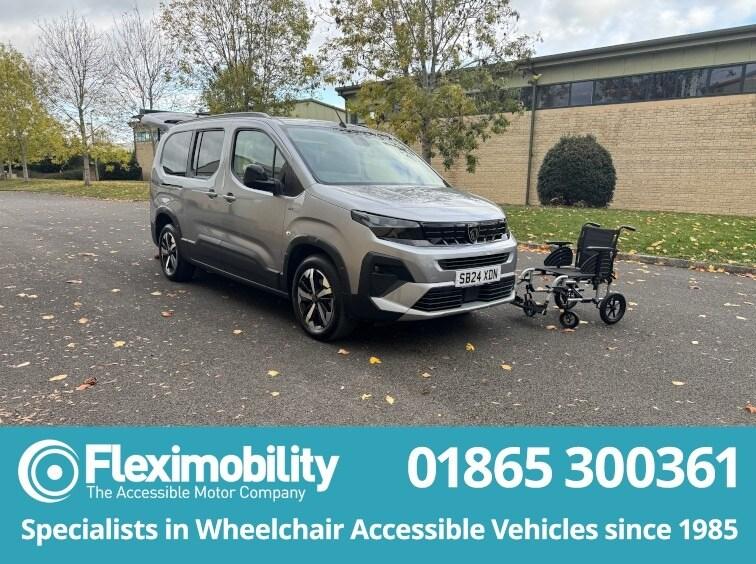 2024 Peugeot Rifter 1.5 BlueHDi 130 Allure [3 Seats] 5dr EAT8 Wheelchair Accessible Vehicle  MPV ...
