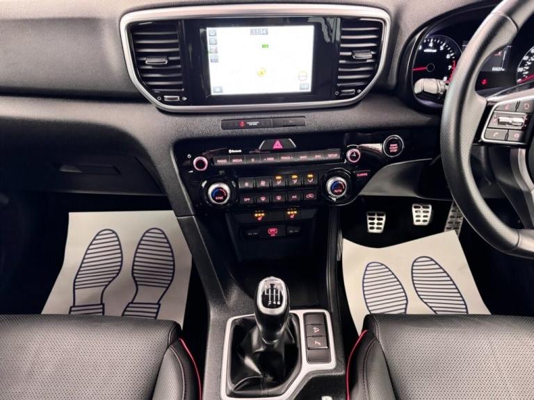 2019 Kia Sportage 1.6 T-GDi GT-LINE 175 BHP + SAT NAV + HEATED LEATHER ESTATE Petrol Manual