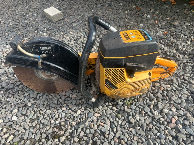 Partner k650 Petrol stone saw concrete steel collect Perth diy builders tools Stihl Husqvarna 