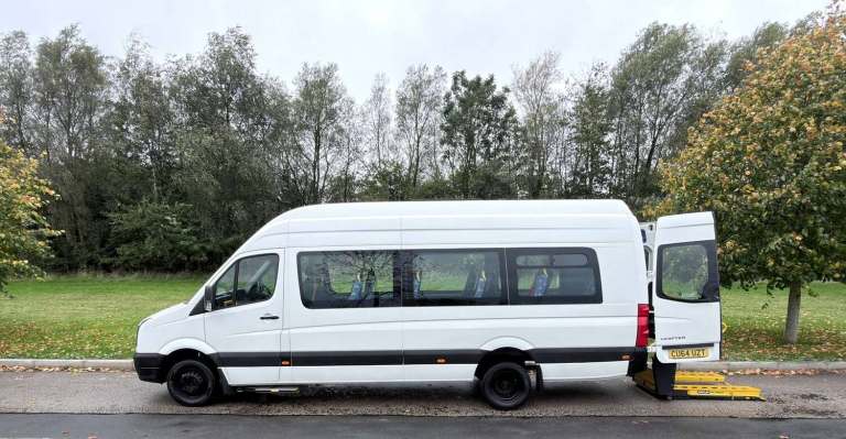 2014 Volkswagen Crafter 2.0 CR50 *13 Seats* WHEELCHAIR ACCESSIBLE MINIBUS WAV DISABLED WELFARE BU...