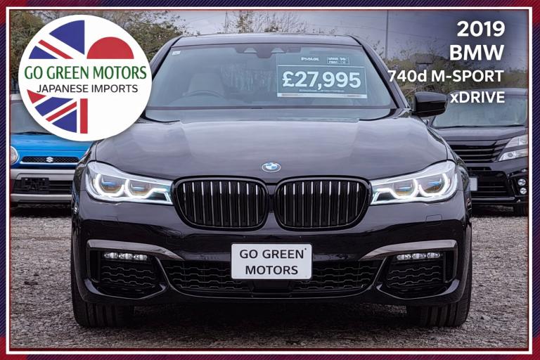 2019 BMW 7 Series 740d xDrive M Sport 4dr Auto Laser lights, Remote Parking, HUD, Park Assist Sal...