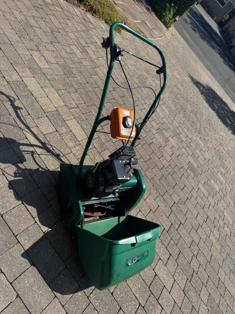 Qualcast petrol lawnmower 35s
