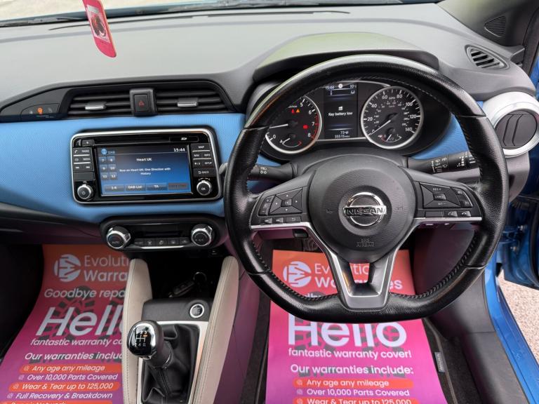 2017 Nissan Micra 0.9 IG-T N-Connecta 5dr HATCHBACK Petrol Manual