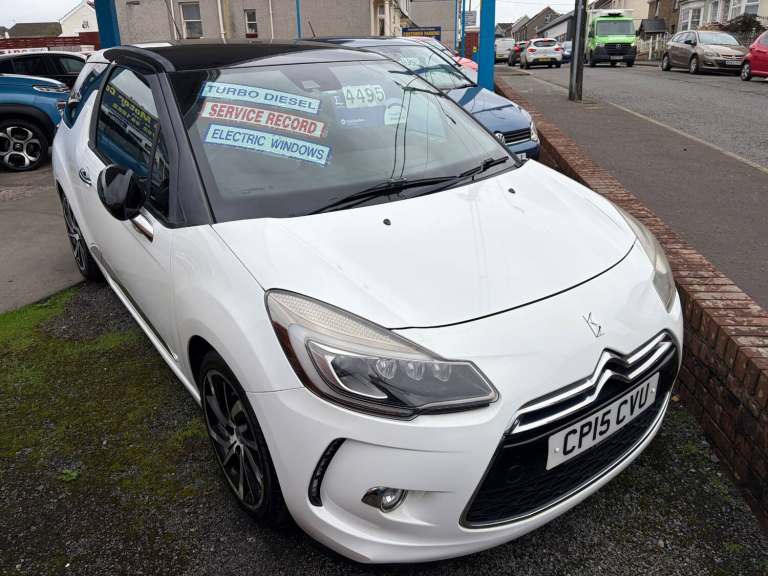 2015 Citroen DS3 1.6 BlueHDi DSire Plus 3dr HATCHBACK Diesel Manual