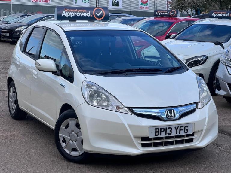 2013 Honda Fit 1.3h IMA HS-T CVT Euro 5 5dr Hatchback Hybrid Electric Automatic