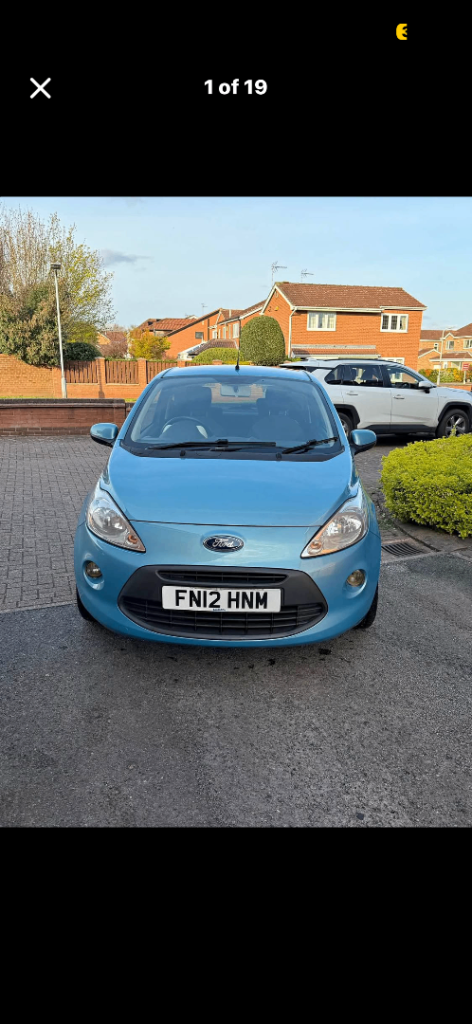 2012 Ford KA Zetec
