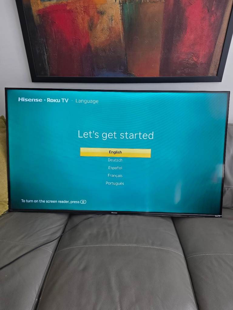 55" hisense smart tv 