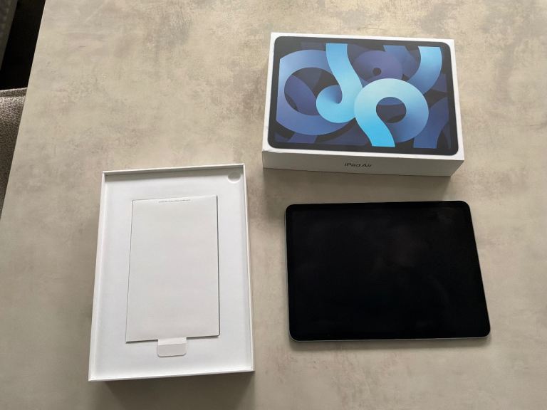 Apple iPad Air (4th Gen) 64GB Wi-Fi - Sky Blue, As Good As New
