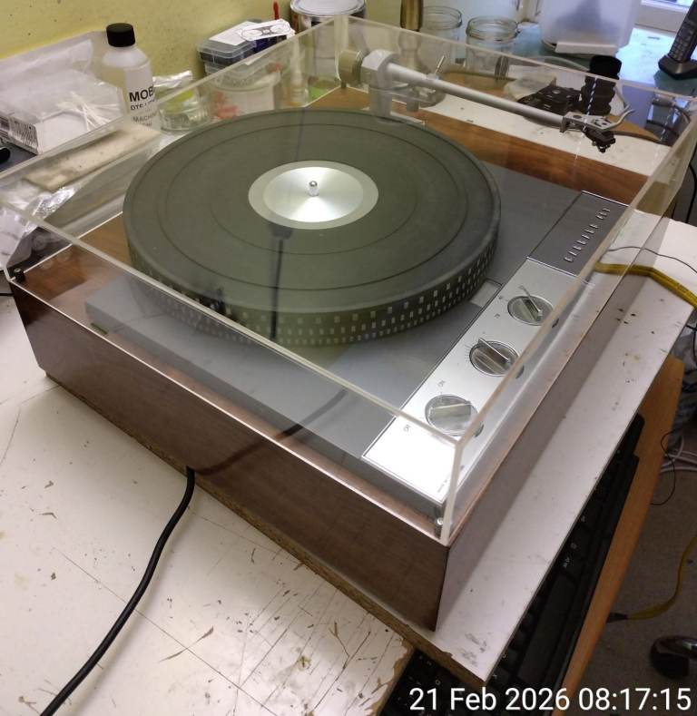 Garrard 401 turntable, Audionote arm, Shure v15 type 4 cartridge, Jico boron SAS stylus (new)