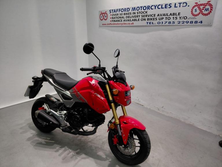 Honda MSX125 STAFFORD MOTORCYCLES LIMITED