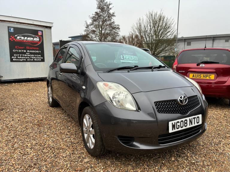 2008 Toyota Yaris 1.3 VVT-i TR 5dr HATCHBACK Petrol Manual