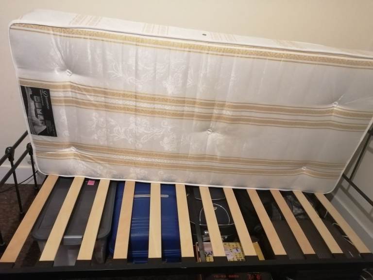 Dreamers Orthopaedic Single Bed with Metal Frame