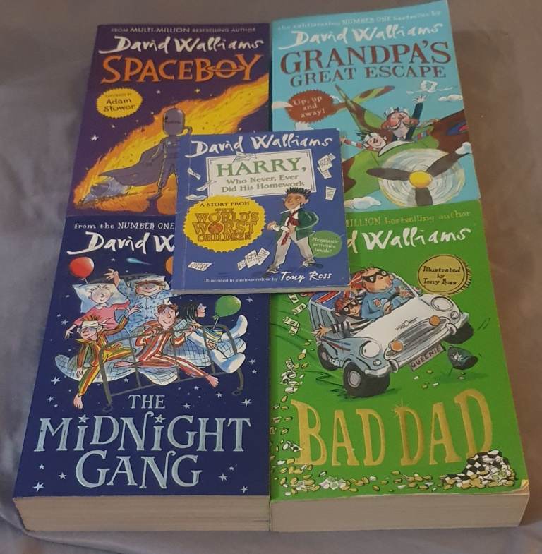 David Walliams Books Bundle - Spaceboy, Grandpa's Great Escape and More