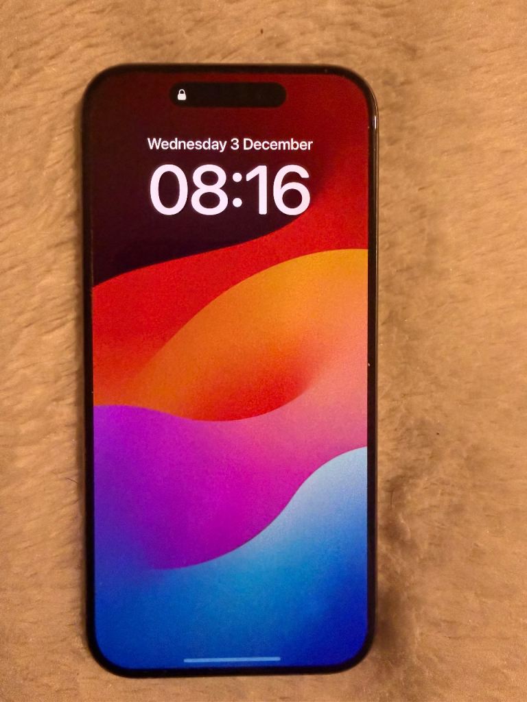 image for iPhone 15 Pro Blue Titanium 128gb excellent condition 