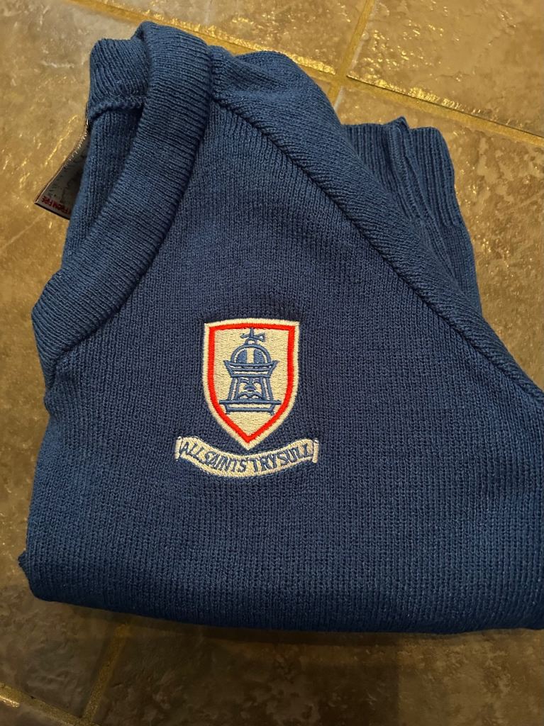 All saints Trysull school jumper like new