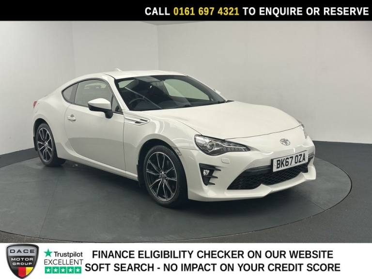 2017 Toyota GT86 2.0 Boxer D-4S Coupe 2dr Petrol Manual Euro 6 (200 ps) Coupe Petrol Manual