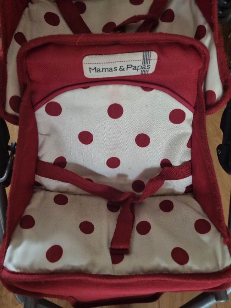 Mamas and Papas doll twin buggy 