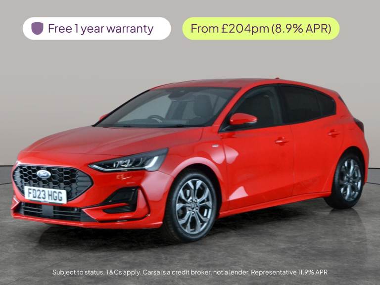 2023 Ford Focus 1.0T EcoBoost MHEV ST-Line Edition Hatchback 5dr Petrol Manual Euro 6 (s/s) Hatch...
