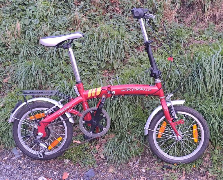 image for Compact fold up bike 