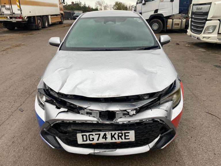 2024 74 REG TOYOTA COROLLA ICON 1.8 HYBRID ELECTRIC DAMAGED SALVAGE 