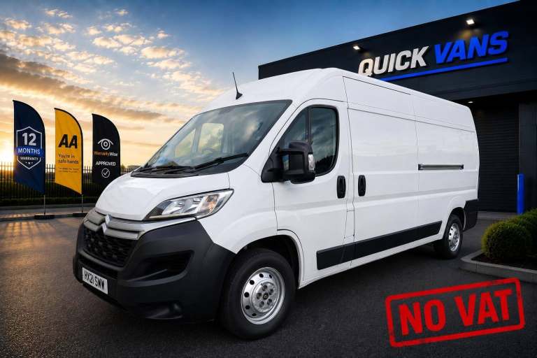 2021 Citroen Relay 2.2 BlueHDi H2 Van 140ps Enterprise PANEL VAN DIESEL Manual
