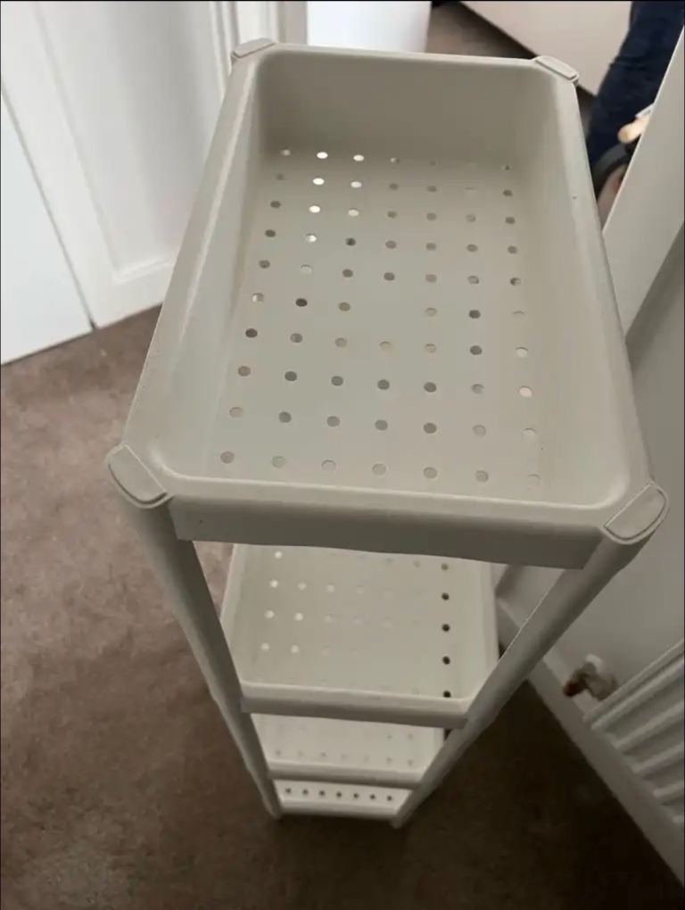  4-Tier Slim Storage Shelving Unit – FROM £1ONO (Collection)