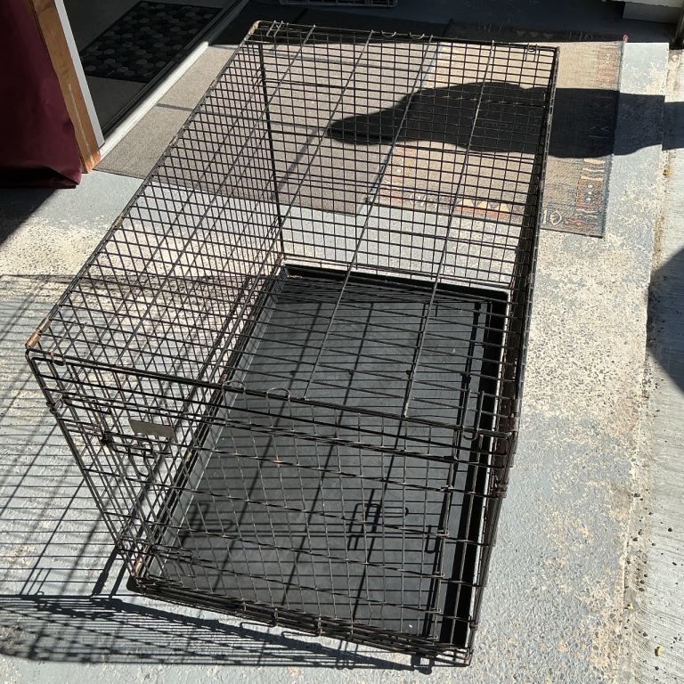 Large dog cage