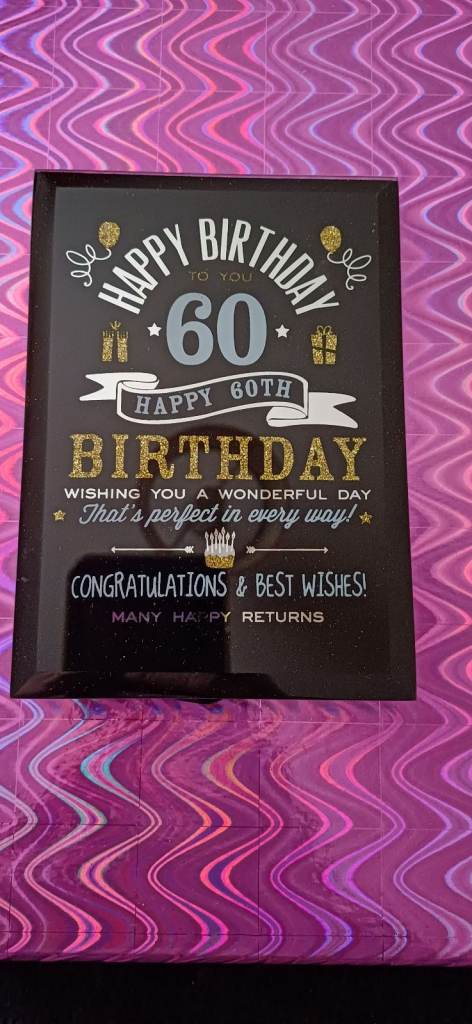 60th birthday standing picture