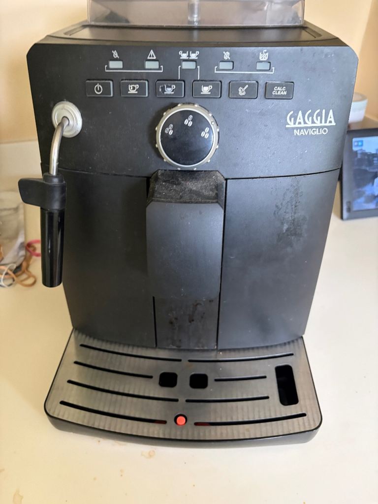 Gaggia Naviglio Bean to Cup Coffee Machine Black